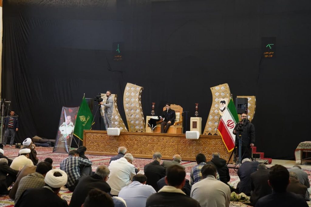 photo 2024 02 06 11 36 30 2 1024x682 - مراسم سوگواری شب شهادت امام موسی کاظم علیه السلام در آستان مقدس حضرت شاهچراغ علیه السلام