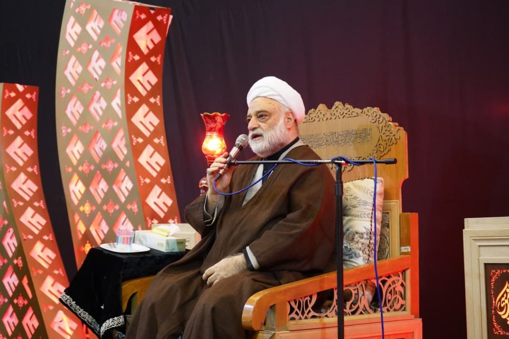 photo 2024 02 06 11 36 36 1024x682 - مراسم سوگواری شب شهادت امام موسی کاظم علیه السلام در آستان مقدس حضرت شاهچراغ علیه السلام