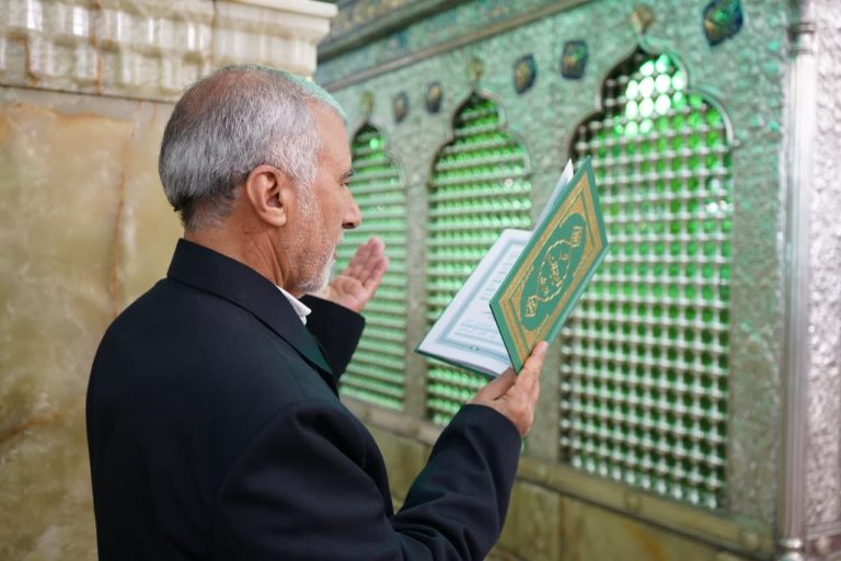 تصاویر/ آخرین مراسم مناجات خوانی سال ۱۴۰۲ در حرم مطهر حضرت احمد بن موسی شاهچراغ علیه السلام