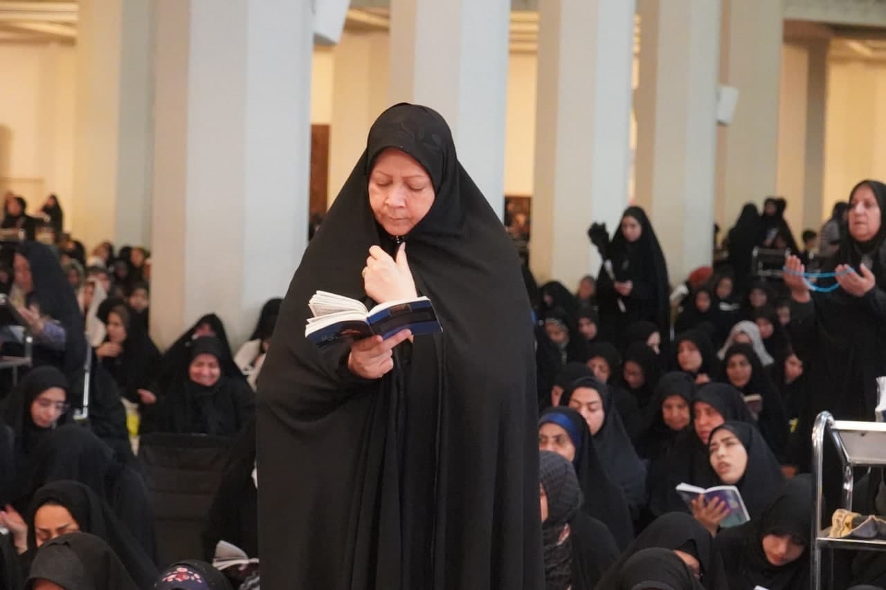 photo 2024 04 01 00 51 47 - تصاویر/ دومین شب قدر در حرم مطهر حضرت احمد بن موسی الکاظم علیه السلام