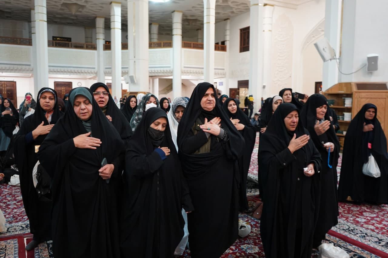 photo 2025 01 25 20 32 46 - مراسم شب شهادت امام کاظم علیه السلام در حرم مطهر حضرت احمد بن موسی شاهچراغ علیه السلام