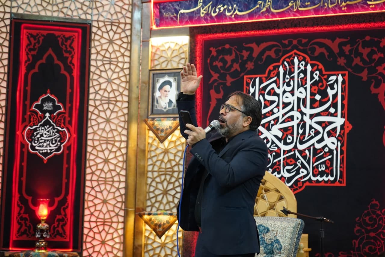 photo 2025 01 25 20 32 51 - مراسم شب شهادت امام کاظم علیه السلام در حرم مطهر حضرت احمد بن موسی شاهچراغ علیه السلام