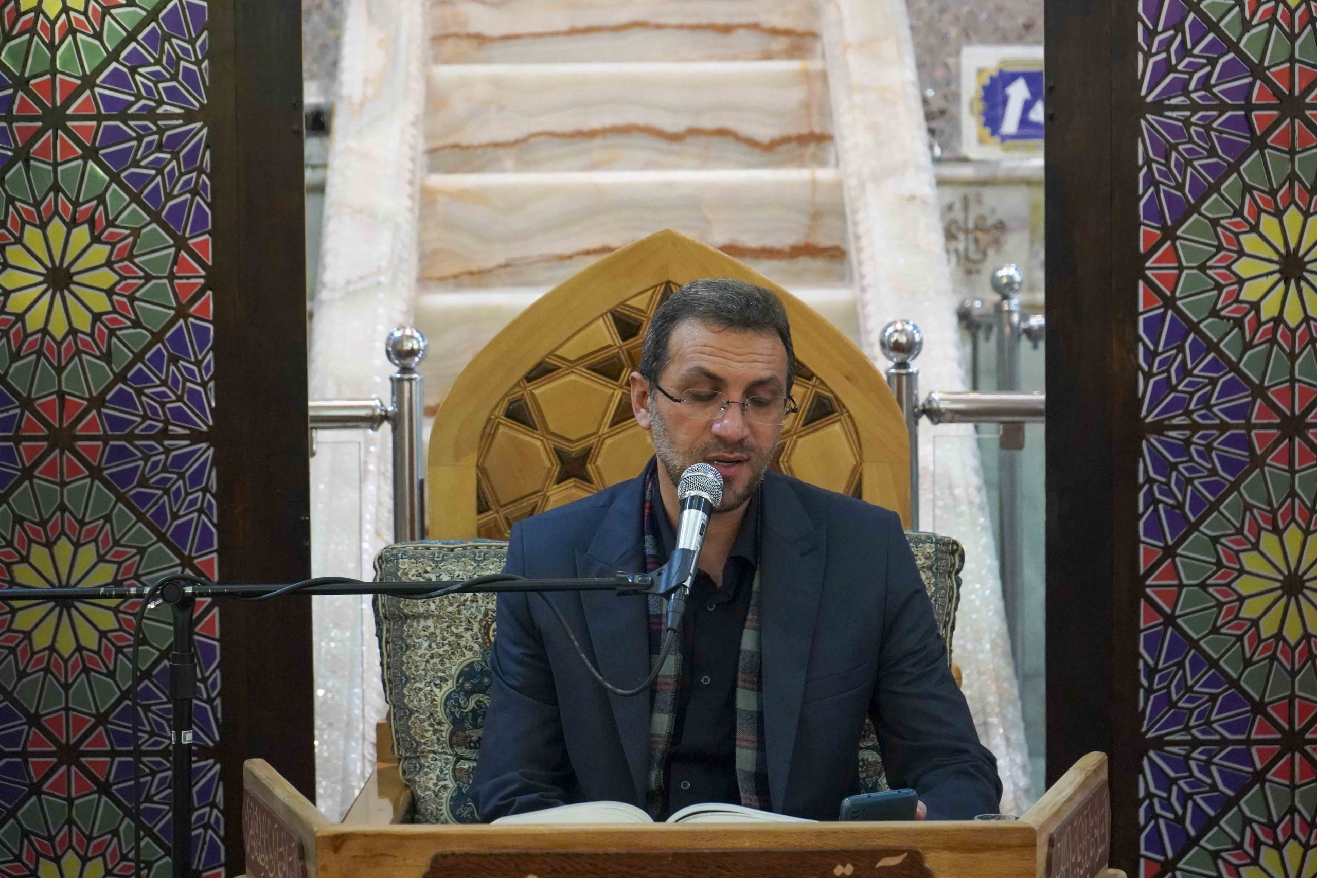 astanahmadi 1 1 scaled - مراسم سوگواری شام وفات حضرت خدیجه سلام الله علیها در حرم مطهر حضرت شاهچراغ علیه السلام