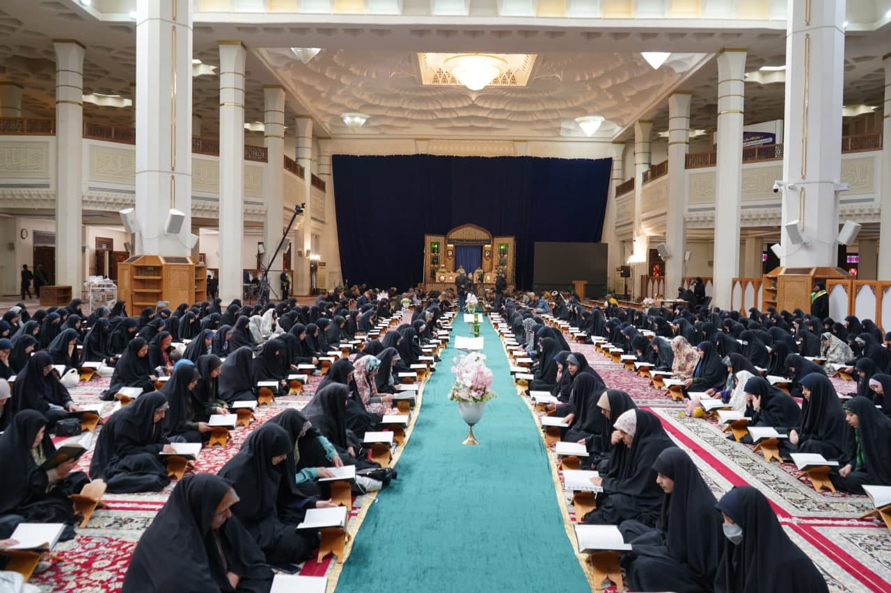 photo 2025 03 02 14 46 31 - آغاز محفل جزءخوانی قرآن ماه رمضان در حرم مطهر حضرت شاهچراغ علیه السلام