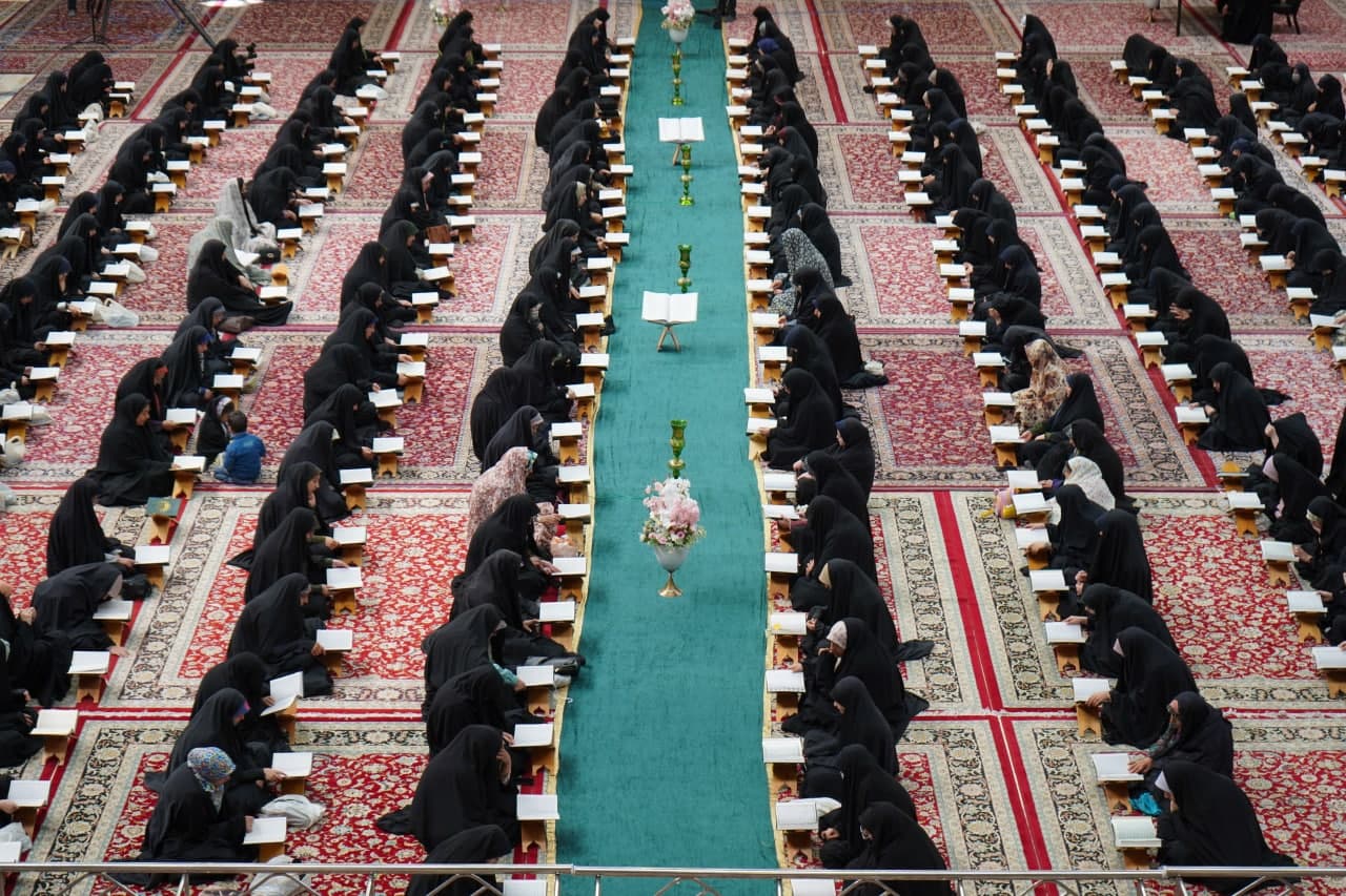 photo 2025 03 02 14 46 32 - آغاز محفل جزءخوانی قرآن ماه رمضان در حرم مطهر حضرت شاهچراغ علیه السلام