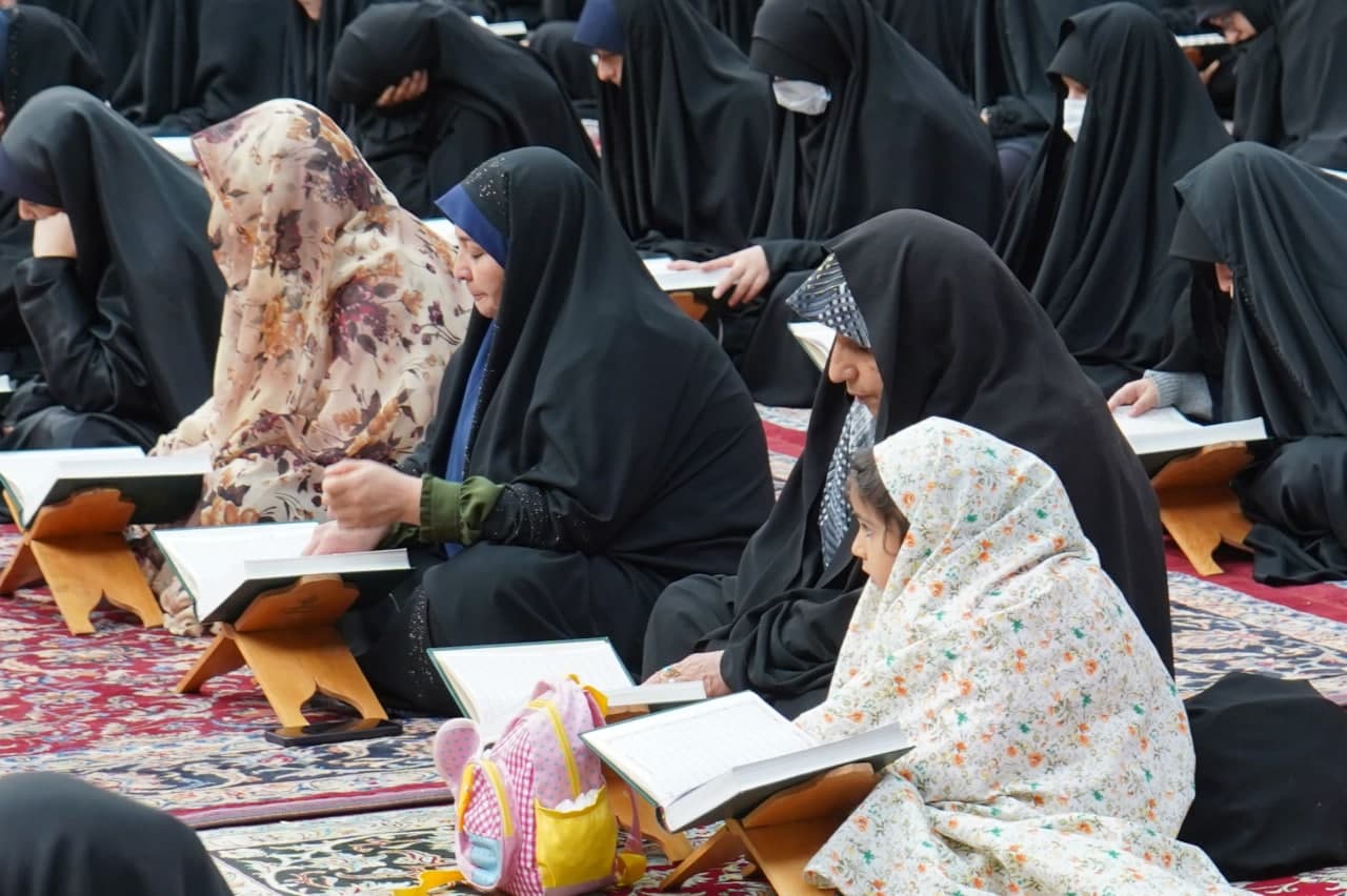 photo 2025 03 02 14 46 34 - آغاز محفل جزءخوانی قرآن ماه رمضان در حرم مطهر حضرت شاهچراغ علیه السلام