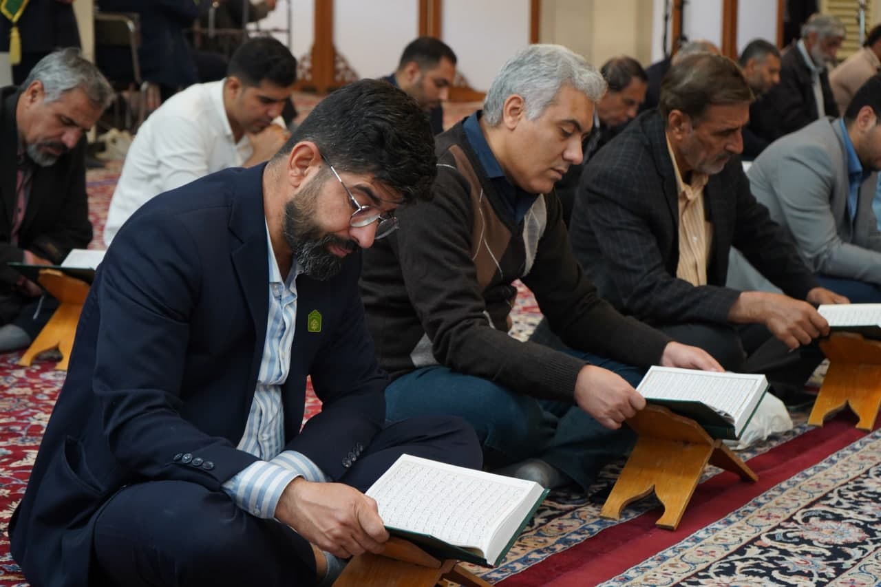 photo 2025 03 02 14 46 35 2 - آغاز محفل جزءخوانی قرآن ماه رمضان در حرم مطهر حضرت شاهچراغ علیه السلام
