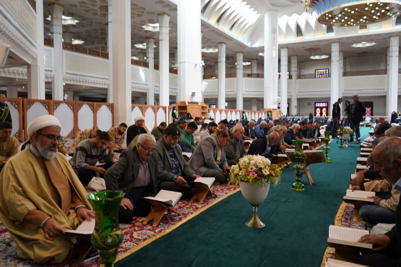 photo 2025 03 02 14 46 37 2 - آغاز محفل جزءخوانی قرآن ماه رمضان در حرم مطهر حضرت شاهچراغ علیه السلام