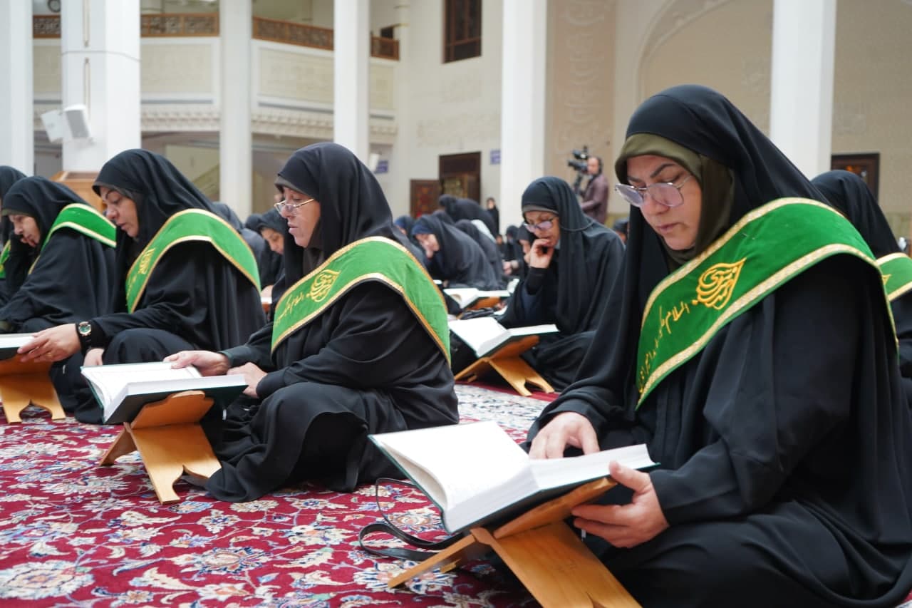 photo 2025 03 02 14 46 37 - آغاز محفل جزءخوانی قرآن ماه رمضان در حرم مطهر حضرت شاهچراغ علیه السلام
