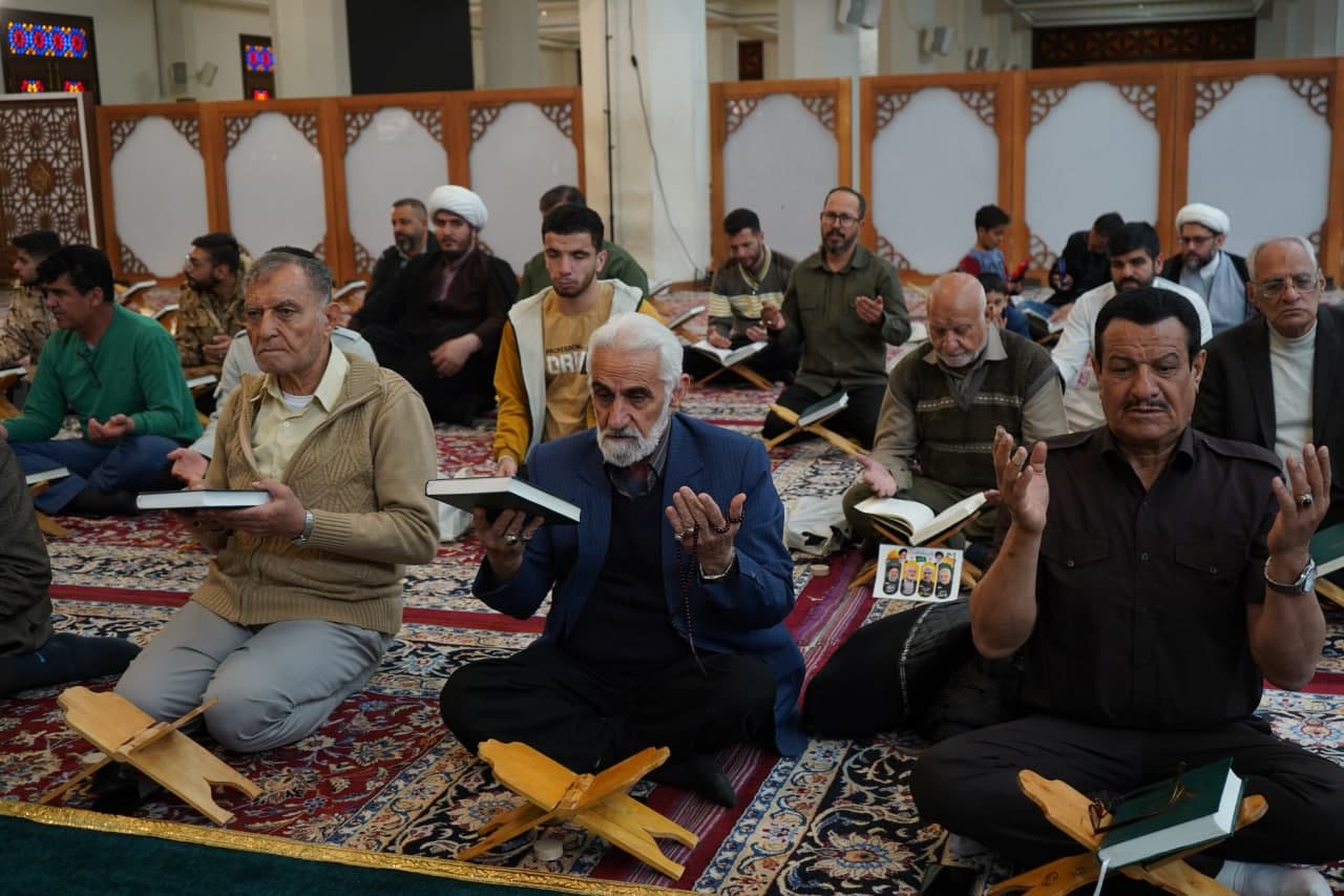 photo 2025 03 02 14 46 52 - آغاز محفل جزءخوانی قرآن ماه رمضان در حرم مطهر حضرت شاهچراغ علیه السلام
