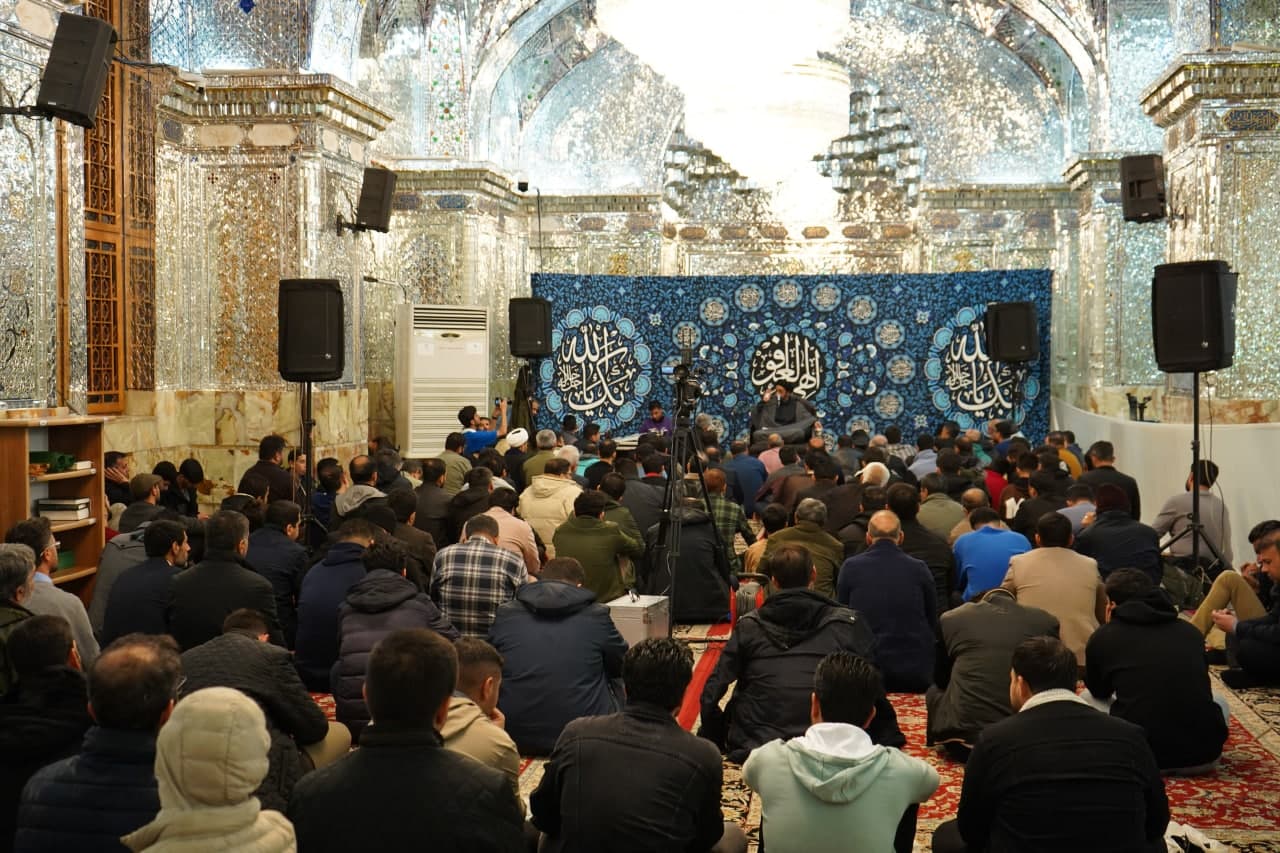 photo 2025 03 07 03 39 00 - تصاویر / مراسم احیاء و مناجات شب جمعه اول ماه مبارک رمضان و بزرگداشت سالگرد شهادت شهید حضرت آیت الله ربانی شیرازی