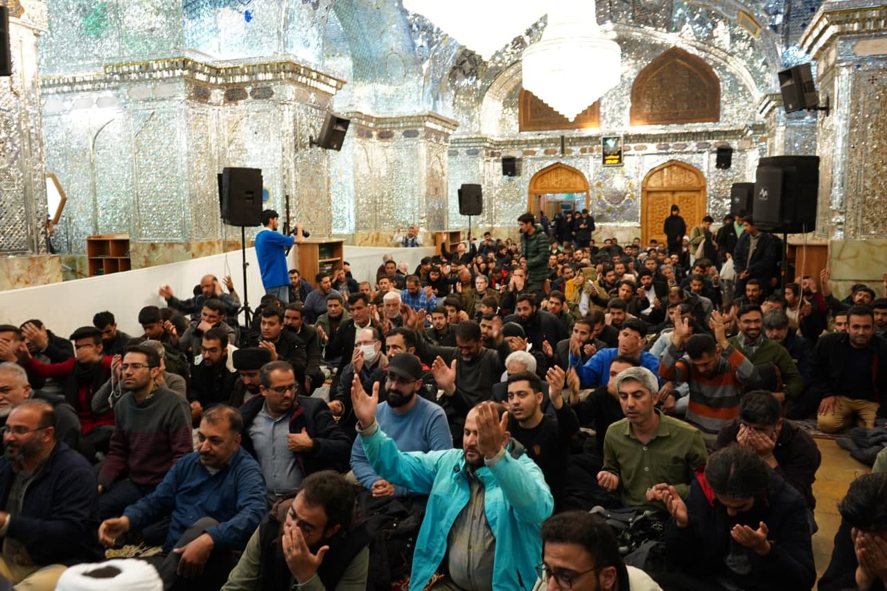 photo 2025 03 07 03 39 10 - تصاویر / مراسم احیاء و مناجات شب جمعه اول ماه مبارک رمضان و بزرگداشت سالگرد شهادت شهید حضرت آیت الله ربانی شیرازی