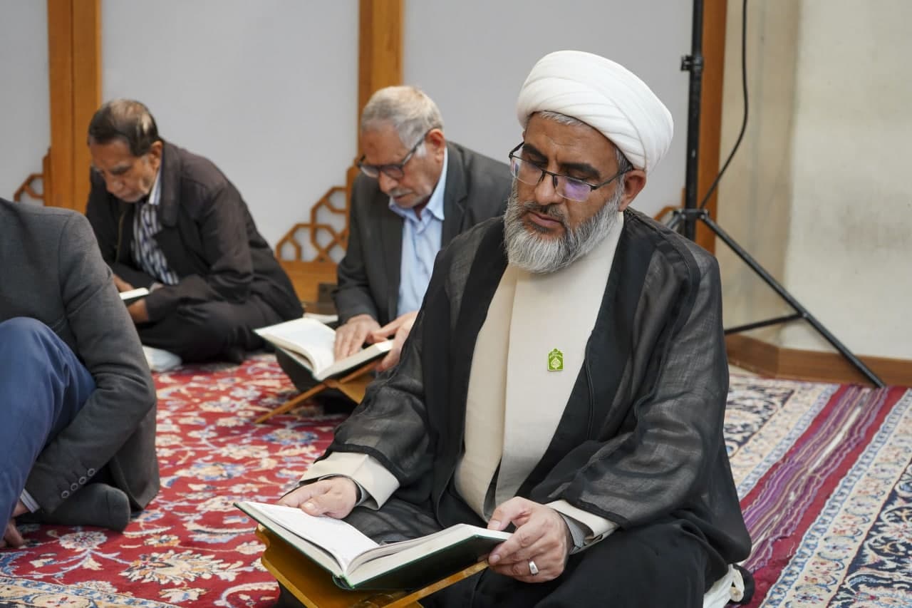 photo 2025 03 11 16 18 27 - محفل جزخوانی روز دهم ماه مبارک رمضان در حرم مطهر حضرت شاهچراغ علیه السلام