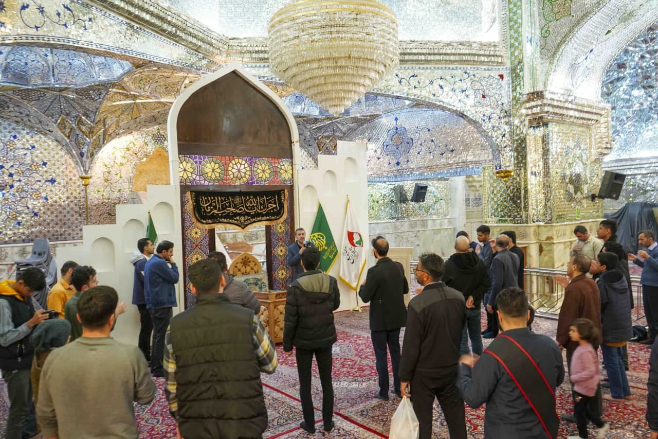 photo 2025 03 12 15 04 09 1 - مراسم سوگواری شام وفات حضرت خدیجه سلام الله علیها در حرم مطهر حضرت شاهچراغ علیه السلام