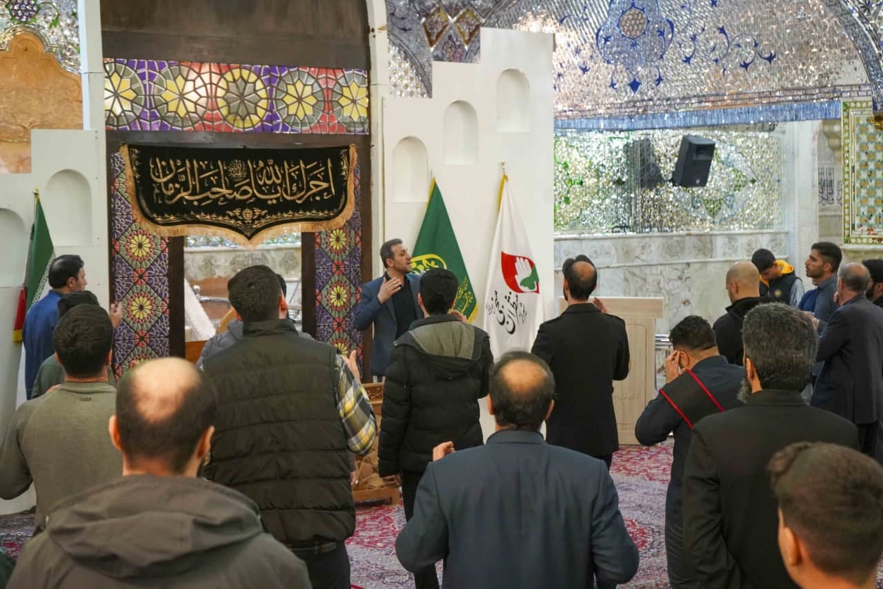 photo 2025 03 12 15 04 14 2 1 - مراسم سوگواری شام وفات حضرت خدیجه سلام الله علیها در حرم مطهر حضرت شاهچراغ علیه السلام