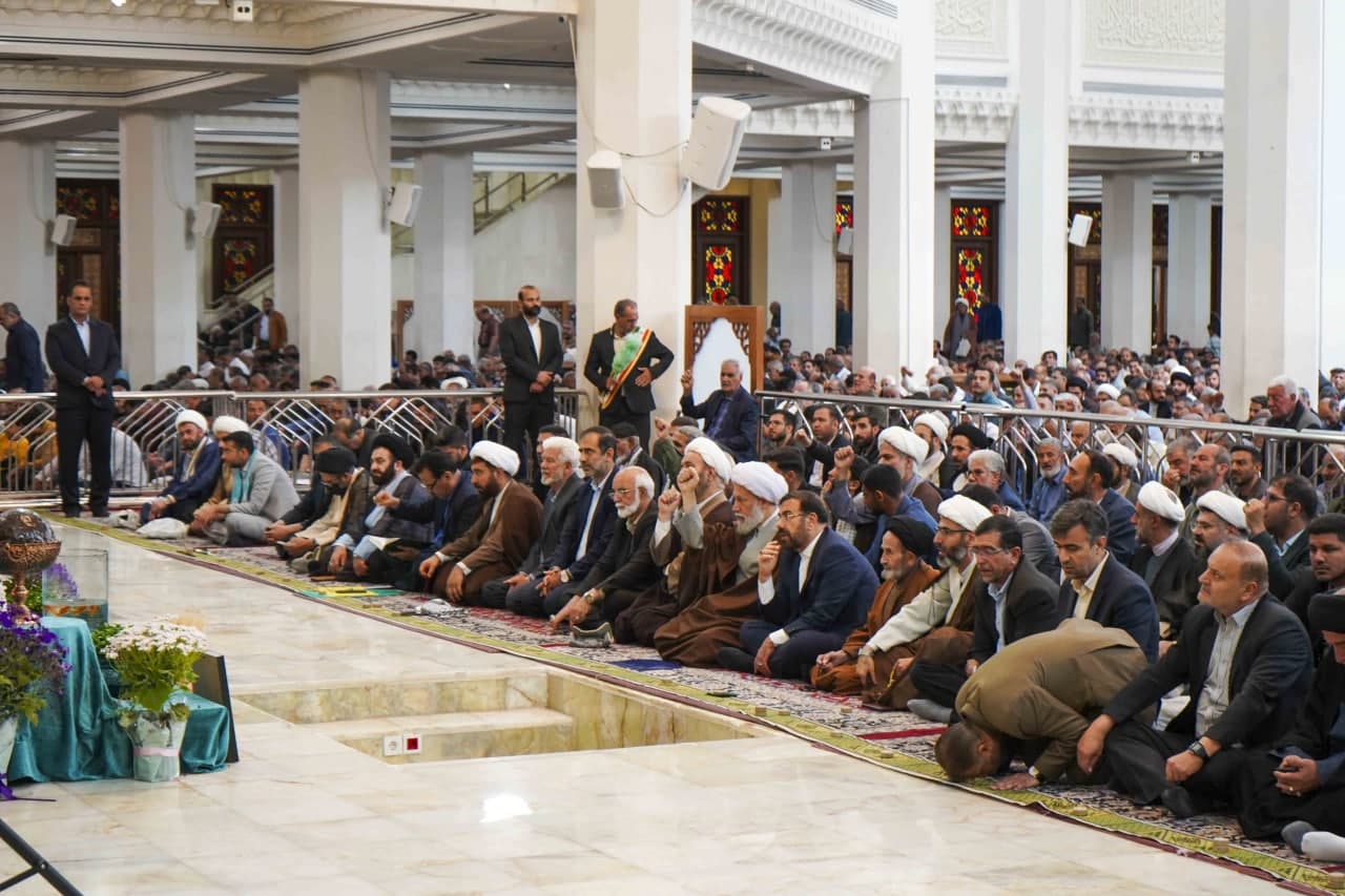 photo 2025 03 28 13 36 19 - راهپیمایی روز جهانی قدس در سومین حرم اهل‌بیت علیهم السلام