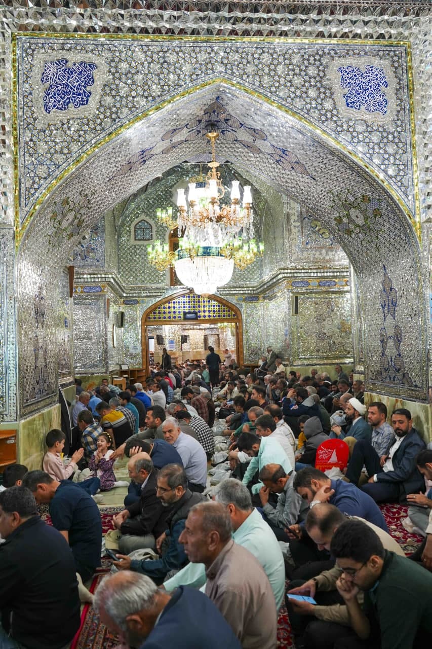 photo 2025 03 28 13 36 39 2 - راهپیمایی روز جهانی قدس در سومین حرم اهل‌بیت علیهم السلام