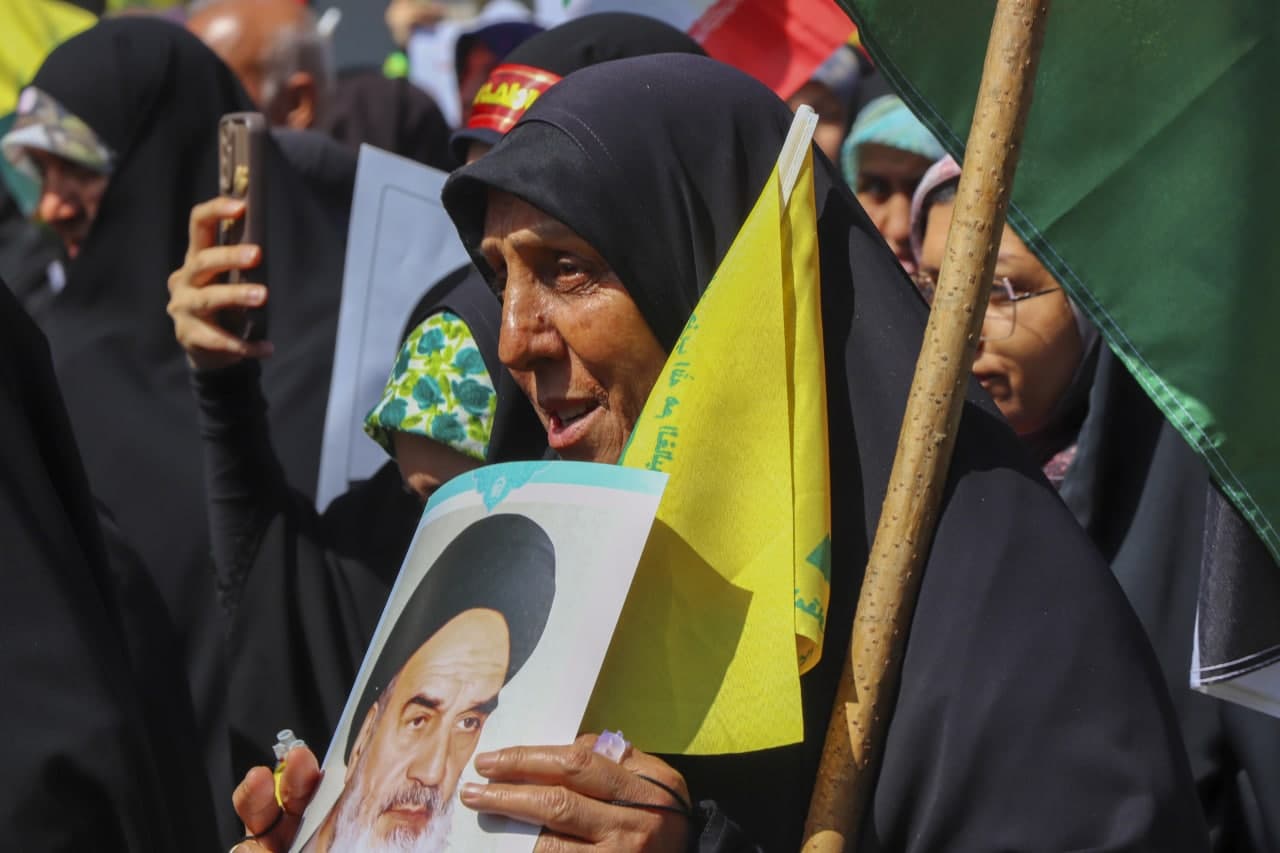 photo 2025 03 28 13 36 43 - راهپیمایی روز جهانی قدس در سومین حرم اهل‌بیت علیهم السلام