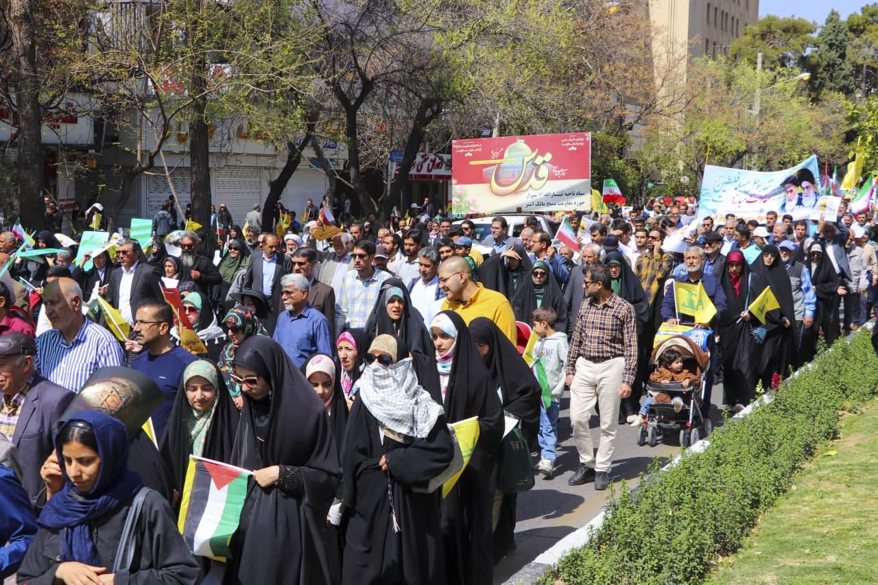 راهپیمایی روز جهانی قدس در سومین حرم اهلبیت علیهم السلام photo 2025 03 28 13 36 48 2 - راهپیمایی روز جهانی قدس در سومین حرم اهلبیت علیهم السلام