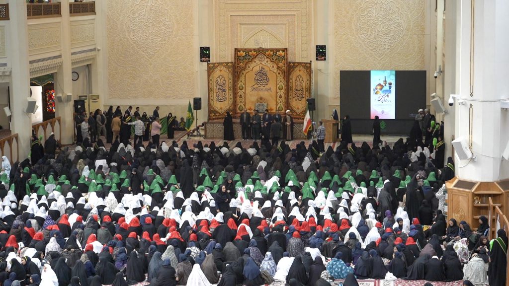 astanahmadi 12 1024x576 - مراسم شادپیمایی و جشن میلاد حضرت فاطمه معصومه (ع) و گرامیداشت روز دختر در حرم مطهر حضرت شاهچراغ (ع)