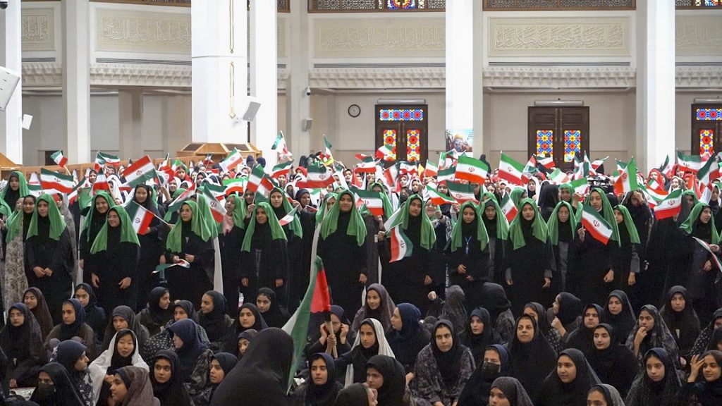 astanahmadi 15 1024x576 - مراسم شادپیمایی و جشن میلاد حضرت فاطمه معصومه (ع) و گرامیداشت روز دختر در حرم مطهر حضرت شاهچراغ (ع)