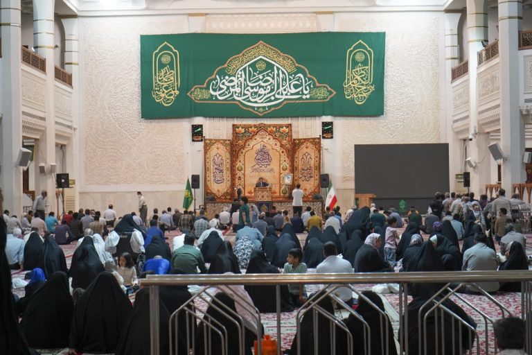 مراسم جشن شام ولادت باسعادت حضرت معصومه سلام الله علیها در حرم مطهر حضرت شاهچراغ علیه السلام