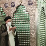 تصاویر با کیفیت حضور شهید آیت‌الله رئیسی در حرم مطهر حضرت شاهچراغ علیه‌السلام