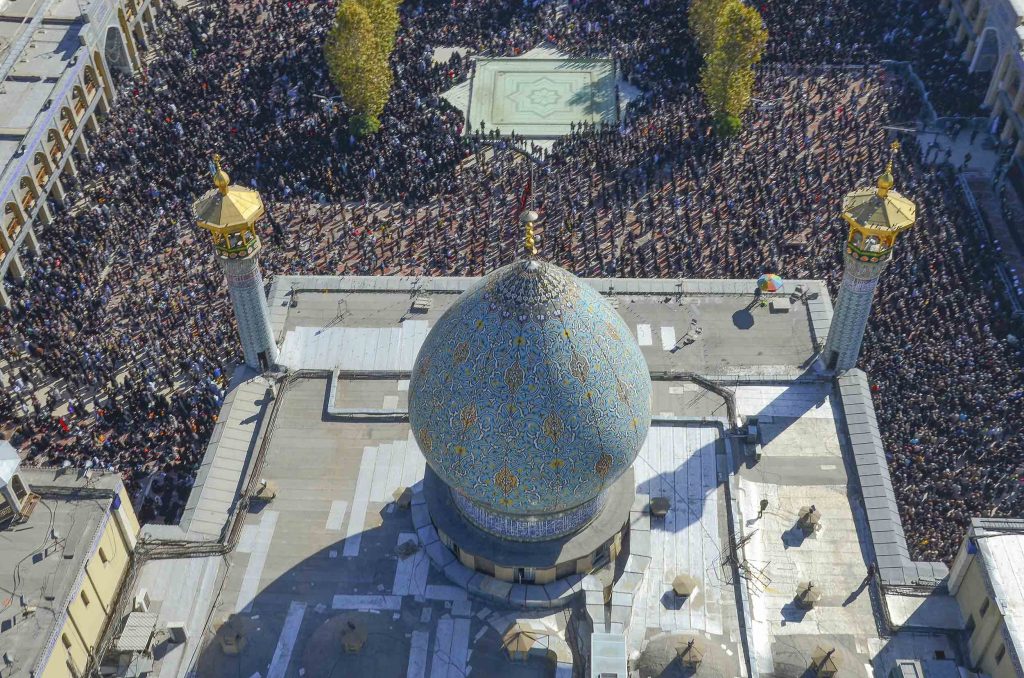 astanahmadi 13 1 1024x678 - مجموعه عکس هوایی از حرم مطهر حضرت شاهچراغ علیه السلام