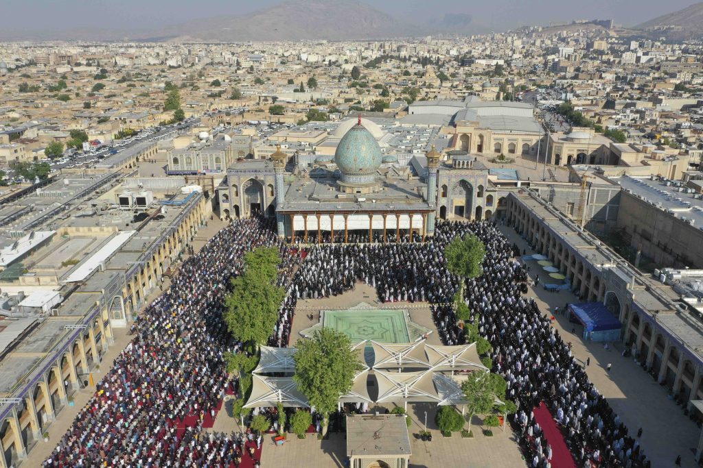 astanahmadi 7 1 1024x683 - مجموعه عکس هوایی از حرم مطهر حضرت شاهچراغ علیه السلام