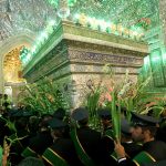 فیلم| گلباران ضریح مطهر حضرت احمد بن موسی شاهچراغ علیه‌السلام