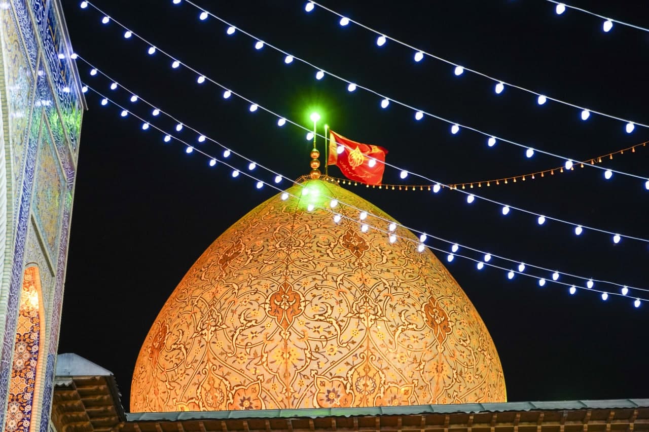 photo 2025 05 08 21 15 12 - تصاویر | شب میلاد امام رضا علیه‌السلام در حرم مطهر حضرت شاهچراغ علیه‌السلام