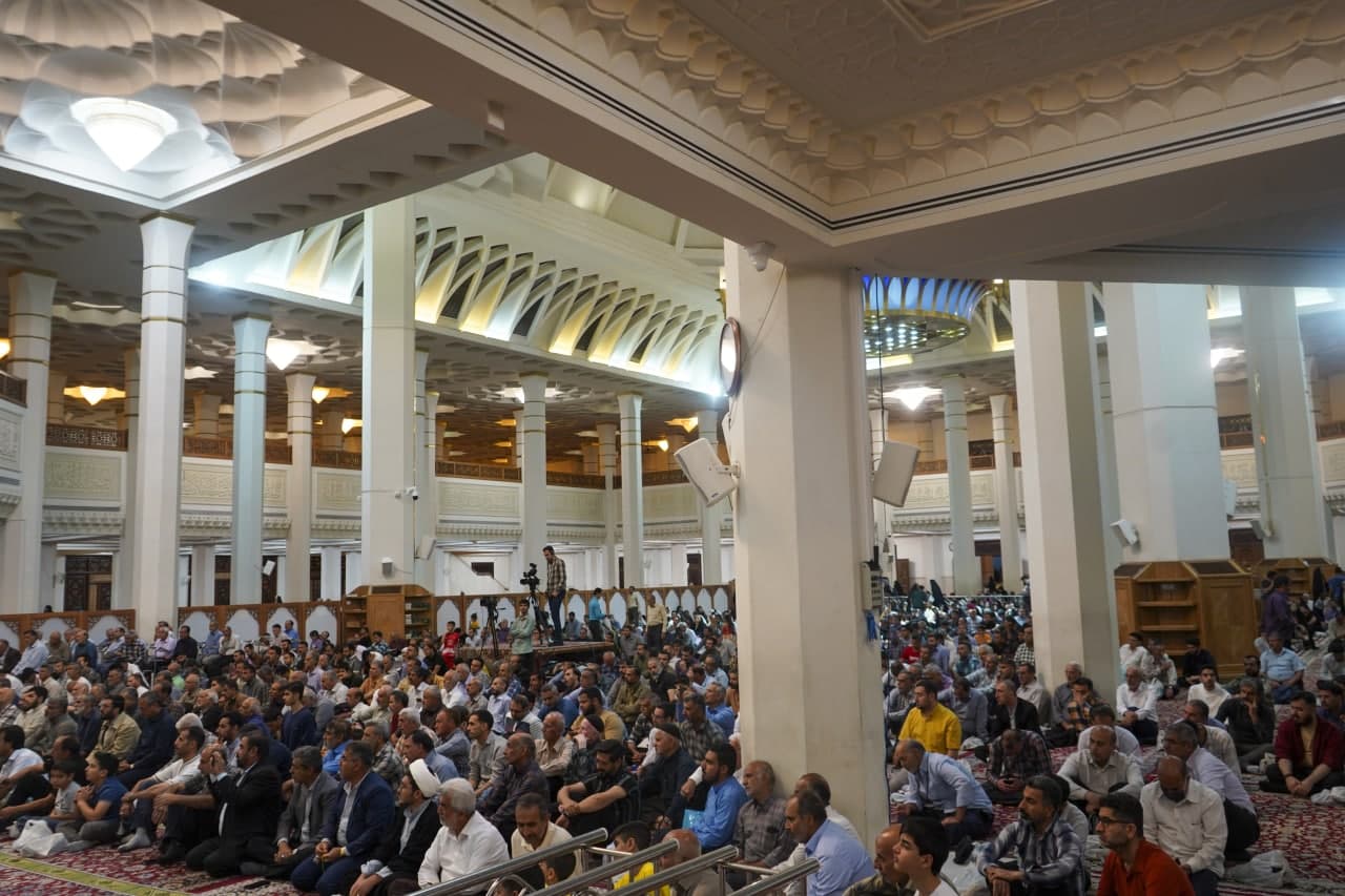 photo 2025 05 09 22 13 29 2 - تصاویر| جشن شام میلاد حضرت رضا علیه‌السلام در حرم مطهر حضرت شاهچراغ علیه‌السلام