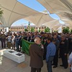 تصاویر | مراسم تشییع و خاکسپاری دکتر جلیل عرفان‌ منش در حرم مطهر حضرت شاهچراغ علیه السلام