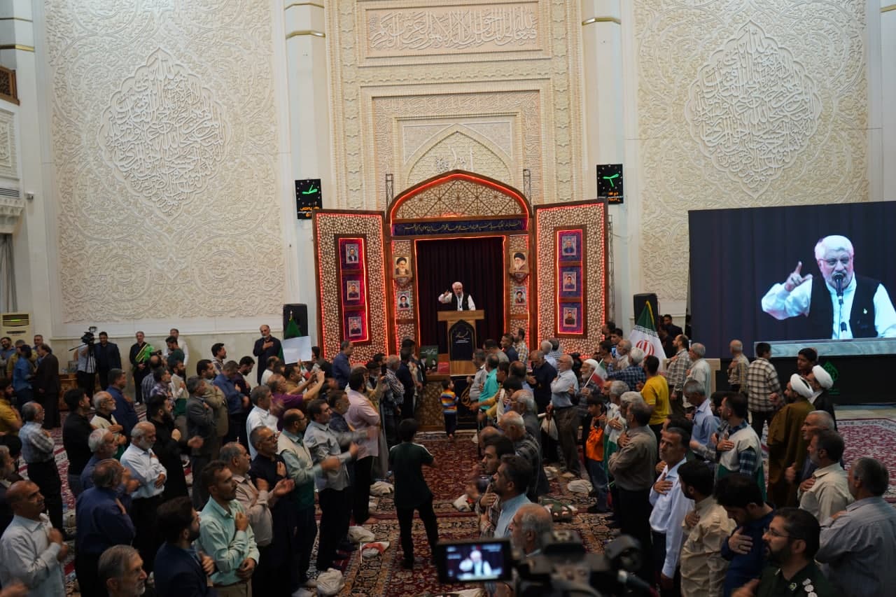 photo 2025 05 19 22 42 13 - گزارش تصویری | نخستین سالگرد شهادت آیت الله سید ابراهیم رئیسی در حرم مطهر حضرت شاهچراغ علیه السلام