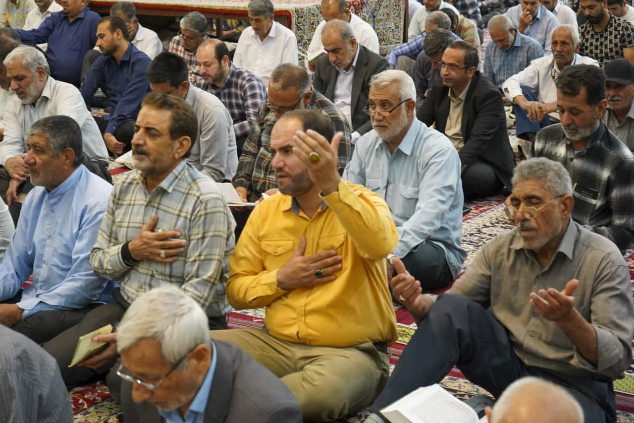 photo 2025 06 06 08 00 10 - نماز باشکوه عید سعید قربان در حرم مطهر حضرت شاهچراغ علیه‌السلام