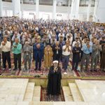 نماز باشکوه عید سعید قربان در حرم مطهر حضرت شاهچراغ علیه‌السلام