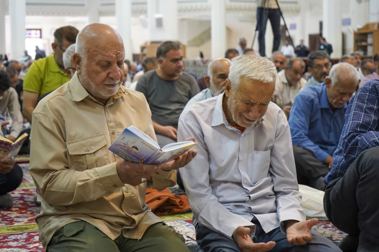 photo 2025 06 06 08 00 22 2 - نماز باشکوه عید سعید قربان در حرم مطهر حضرت شاهچراغ علیه‌السلام