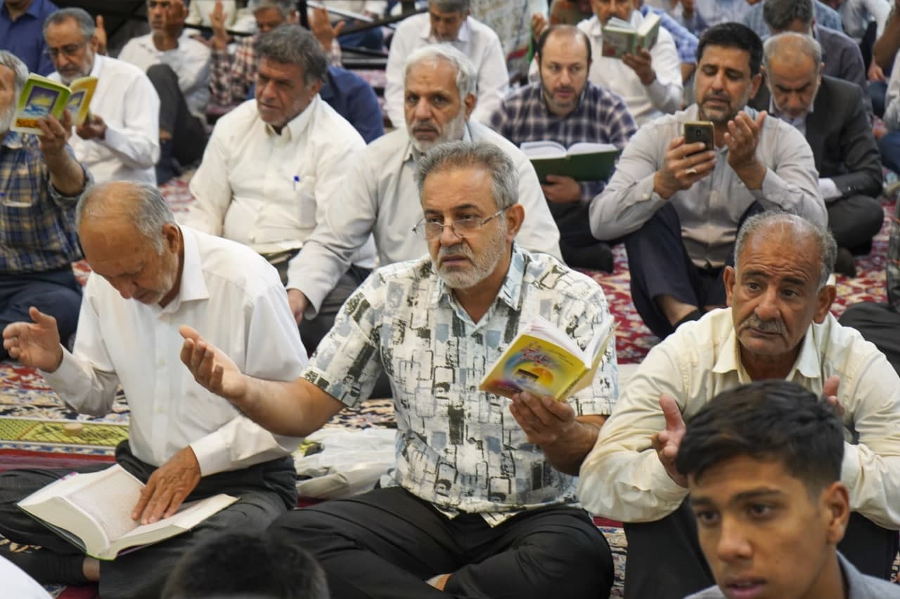photo 2025 06 06 08 00 27 - نماز باشکوه عید سعید قربان در حرم مطهر حضرت شاهچراغ علیه‌السلام