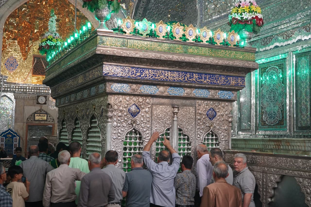 photo 2025 06 12 22 03 42 3 - حال و هوای حرم مطهر حضرت شاهچراغ علیه السلام در ایام عید سعید غدیر خم