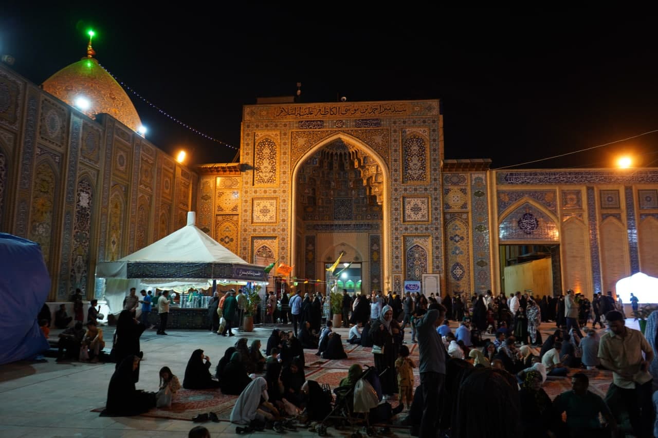 photo 2025 06 12 22 03 55 2 - حال و هوای حرم مطهر حضرت شاهچراغ علیه السلام در ایام عید سعید غدیر خم