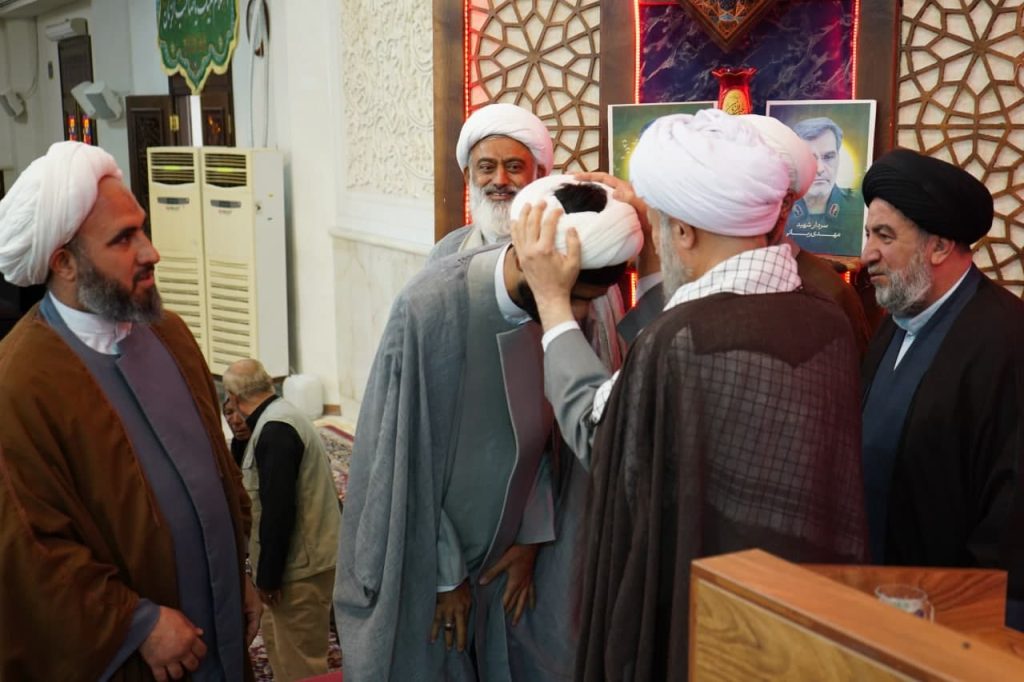 photo 2025 06 14 13 40 26 1024x682 - تصاویر| مراسم ظهر عید سعید غدیر خم در حرم مطهر حضرت شاهچراغ علیه‌السلام