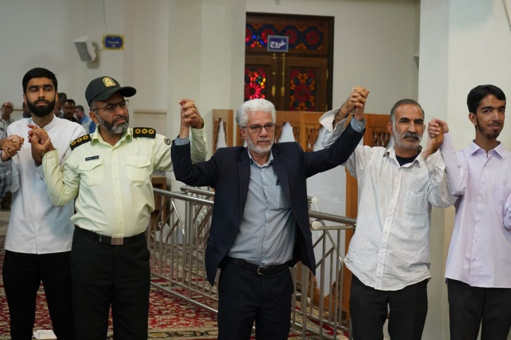 photo 2025 06 14 13 40 27 2 1024x682 - تصاویر| مراسم ظهر عید سعید غدیر خم در حرم مطهر حضرت شاهچراغ علیه‌السلام