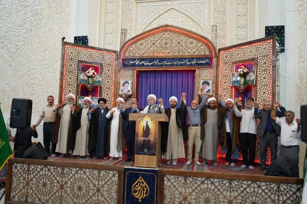 photo 2025 06 14 13 40 30 1024x682 - تصاویر| مراسم ظهر عید سعید غدیر خم در حرم مطهر حضرت شاهچراغ علیه‌السلام
