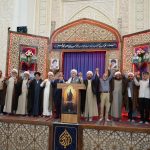 تصاویر| مراسم ظهر عید سعید غدیر خم در حرم مطهر حضرت شاهچراغ علیه‌السلام