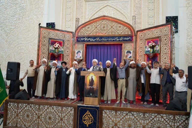 تصاویر| مراسم ظهر عید سعید غدیر خم در حرم مطهر حضرت شاهچراغ علیه‌السلام