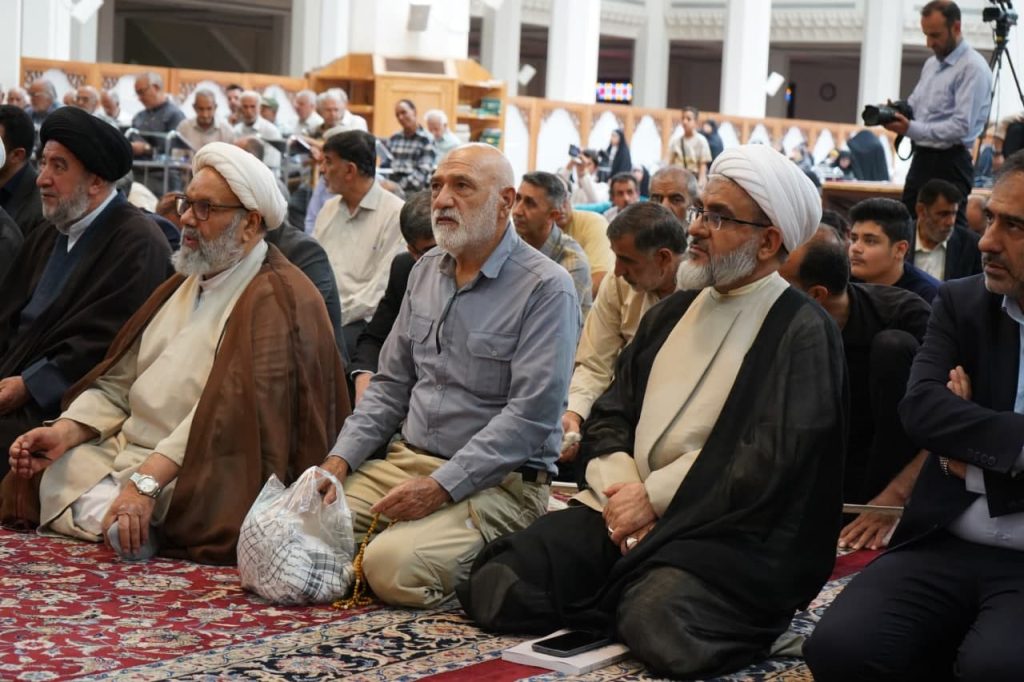 photo 2025 06 14 13 40 43 1024x682 - تصاویر| مراسم ظهر عید سعید غدیر خم در حرم مطهر حضرت شاهچراغ علیه‌السلام