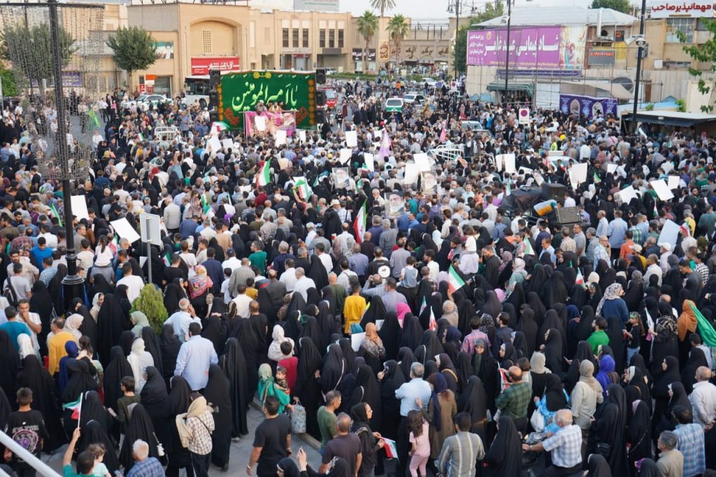 photo 2025 06 14 20 15 38 2 1024x682 - راهپیمایی مردمی غدیر با شعار «ایران؛ ذوالفقار علی علیه السلام»