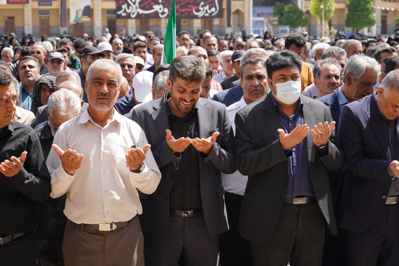 photo 2025 06 26 10 33 15 3 - تشییع 2 شهید اخیر تجاوزات رژیم منحوس صهیونیستی در حرم مطهر حضرت شاهچراغ علیه السلام