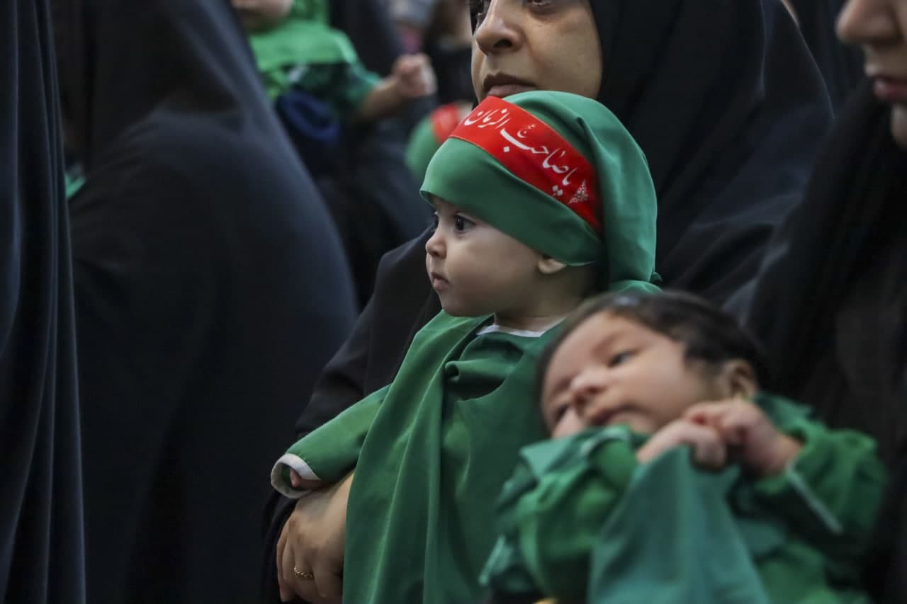 photo 2025 06 27 11 44 11 - تصاویر | مراسم سوگواره شیرخوارگان حسینی در حرم مطهر حضرت شاهچراغ علیه‌السلام
