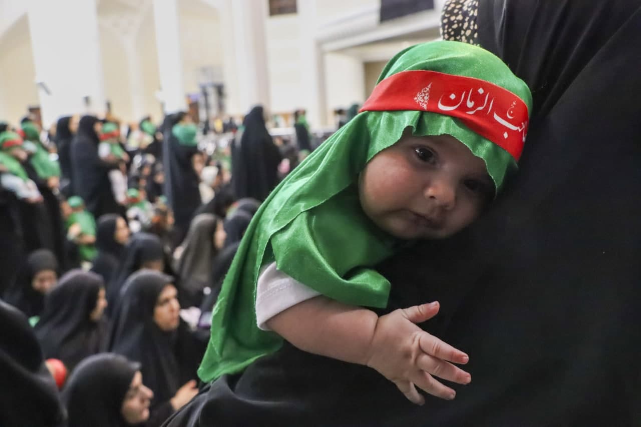 photo 2025 06 27 11 44 32 - تصاویر | مراسم سوگواره شیرخوارگان حسینی در حرم مطهر حضرت شاهچراغ علیه‌السلام